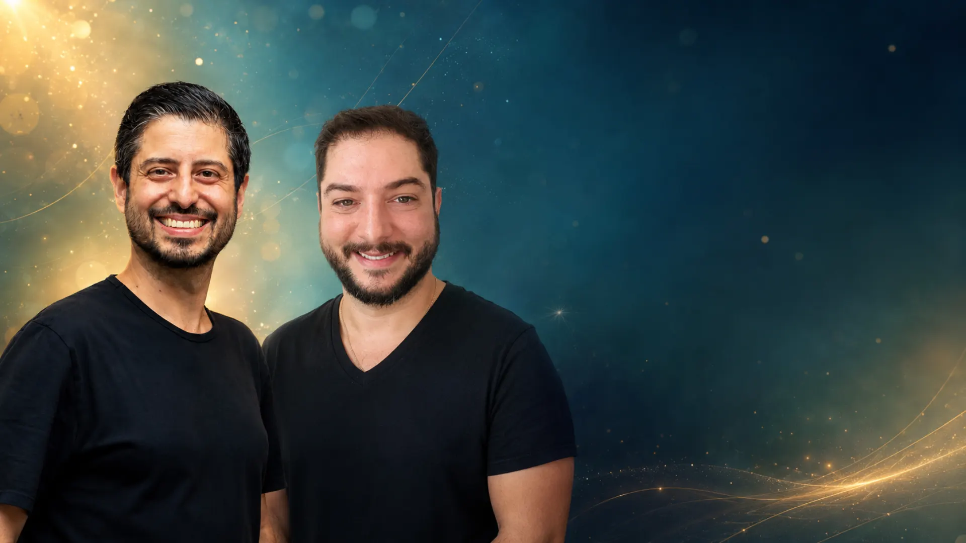 Rafa Macedo e Pérsio Toledo, anfitriões do Saúde Energética Podcast